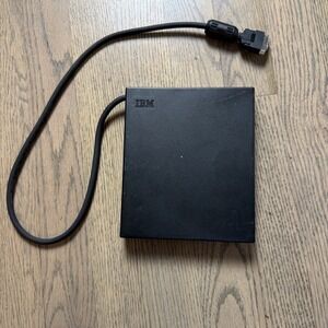 Vintage IBM External 3.5" 1.44MB Floppy Disk Drive Model 05K8874 05K8804